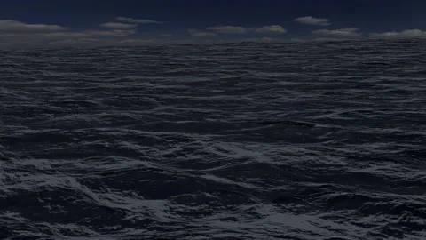 Ocean with mild waves Video stock 232217440