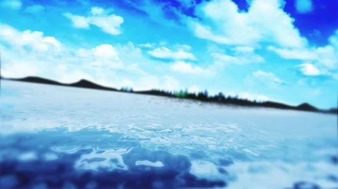 Ocean at Morning Stock Footage 49606068