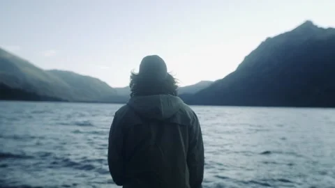 Ocean Mountain View LS Video stock 195262416