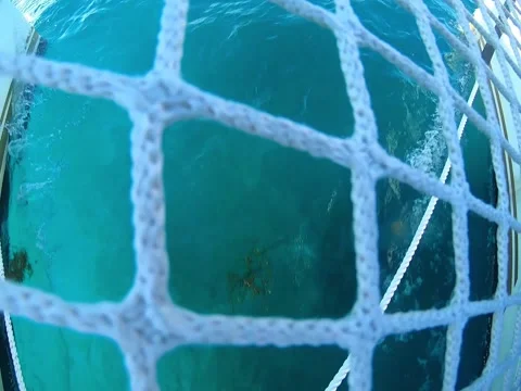 Ocean Net Stock Footage 165015321