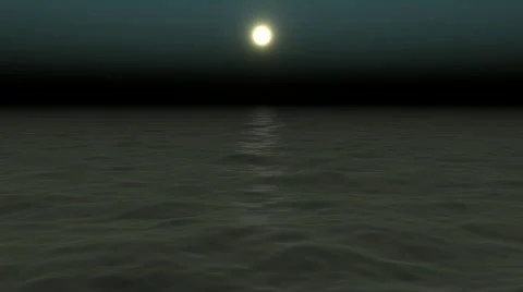 Ocean at Night Видео 104652