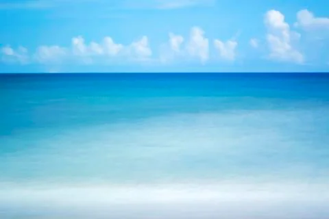 Ocean at night Stock Photos
