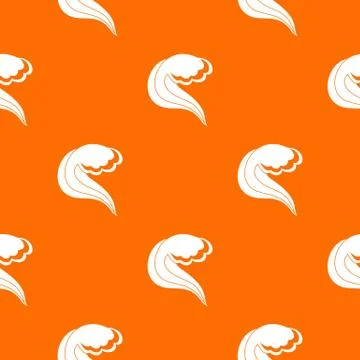 Ocean or sea wave pattern seamless Stock Illustration