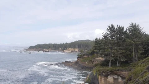 Ocean Oregan Stock Footage 108688770