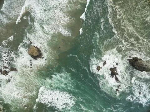 Ocean overhead 库存照片