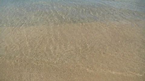 Ocean pan up Stock Footage 30989359