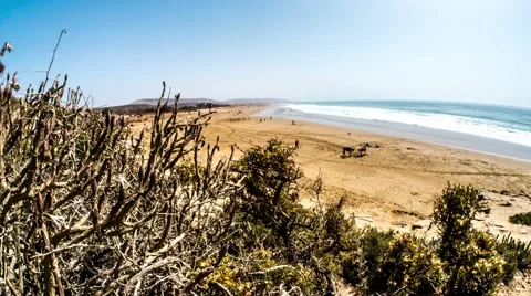 Ocean Panorama Timelapse 4k Video stock 68995739