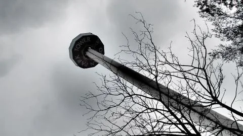 Ocean park Tower Sky Angle Foto stock
