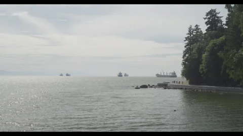 Ocean Path Stock Footage 32043429