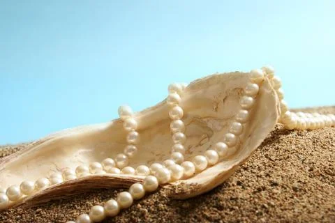 Ocean Pearls Stock Photos