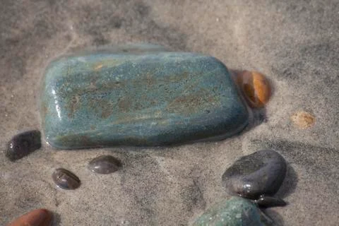 Ocean Pebbles and Rocks Stock Photos