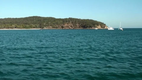 Ocean, recorded from a ship Stock Footage 74027004