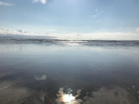 Ocean reflection Stock Photos