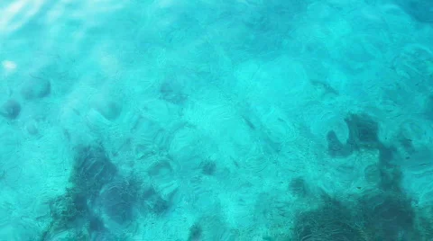 Ocean with reflections Stock Footage 542862