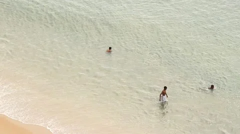 Ocean rock Stock Footage 22146838