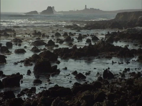 Ocean Rocks Stock Footage