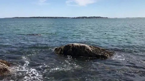 Ocean Rocks Stock Footage 156414698