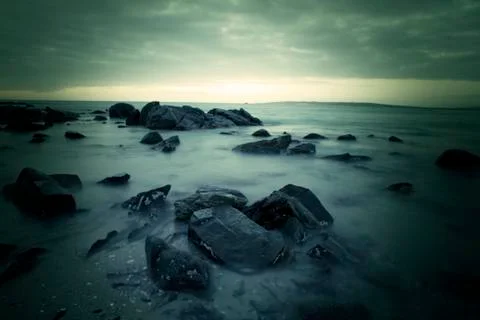 Ocean Rocks Stock Photos