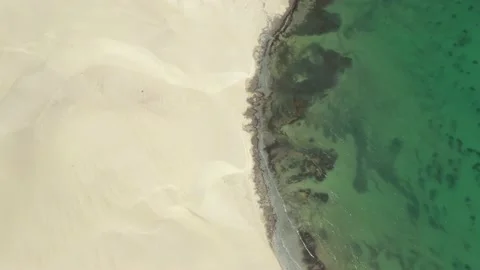 Ocean Sand Dunes Stock Footage 143567721