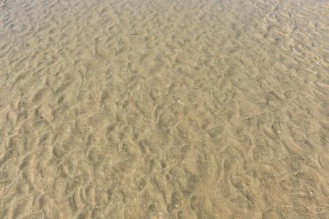 Ocean Sand Pattern Stock Photos