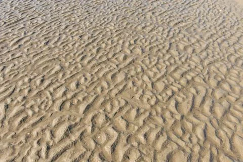 Ocean Sand Pattern Stock Photos