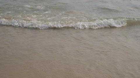 Ocean on sandy beach Stock Footage 106774967