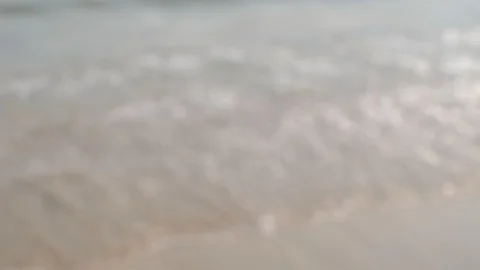 Ocean on sandy beach Stock Footage 106775064