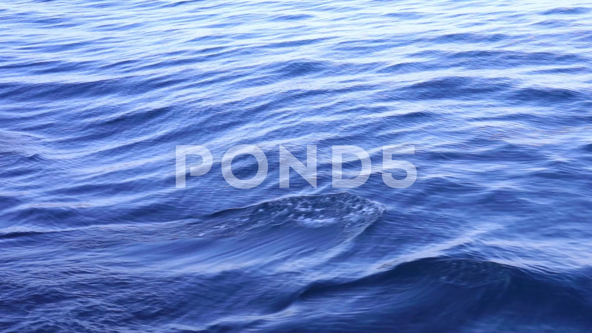Ocean Sea Wave Surface Ripple Cruise Sh Stock Video Pond5