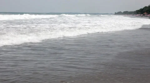 Ocean seascape scenic with wave Stock Footage 37015027