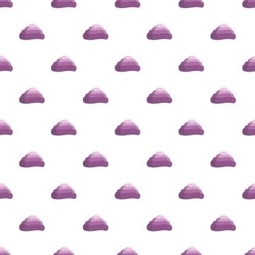 Ocean shell pattern seamless vector Stock Illustration