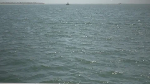 Ocean shoot from boat Stockbeeldmateriaal 105688146