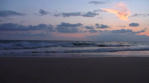 Ocean Shore Stock Footage 23855457