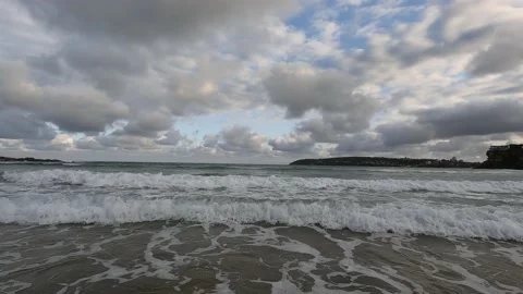 Ocean Shore Stock Footage 225656484