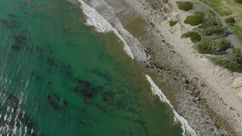 Ocean Shore Stock Footage 264334902