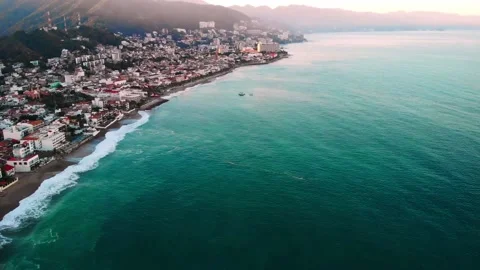 Ocean Shore Line Stock Footage 197683058