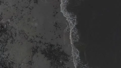 Ocean Shore Looking Down Video stock 148594808
