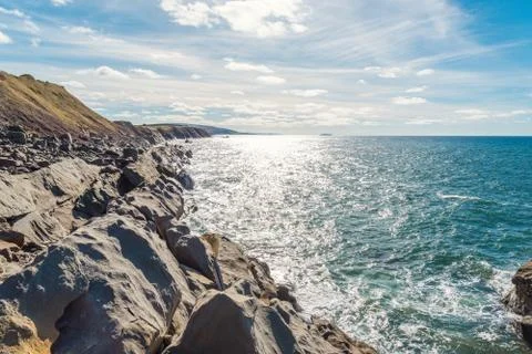 Ocean shore Stock Photos