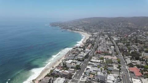Ocean Shot of Laguna Beach Stock Footage 315370196