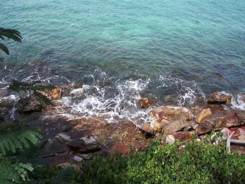 Ocean shot on Thailand Stock Footage 99117429