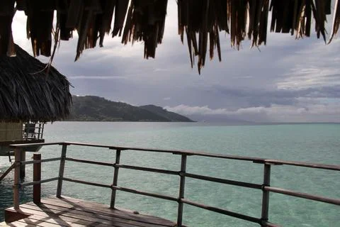 Ocean side villa Stock-Fotos