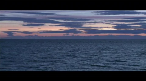 Ocean Sky Stock Footage 481711