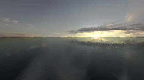 Ocean Sky Stock Footage