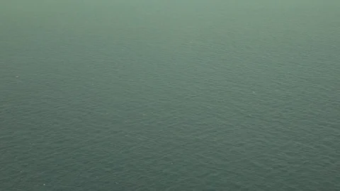 Ocean from sky Stock Footage 80222372