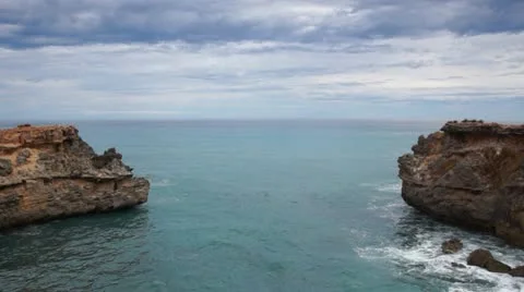 Ocean in South Australia Stock Footage 10806963