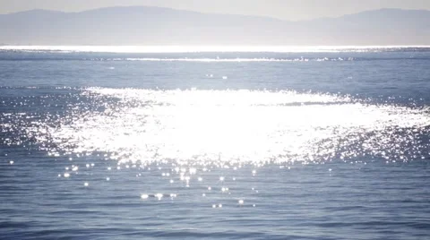 Ocean Sparkle Texture Stock Footage 49108986