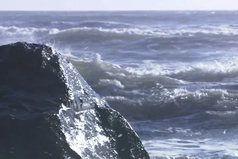 Ocean Splash Stock Footage 335284