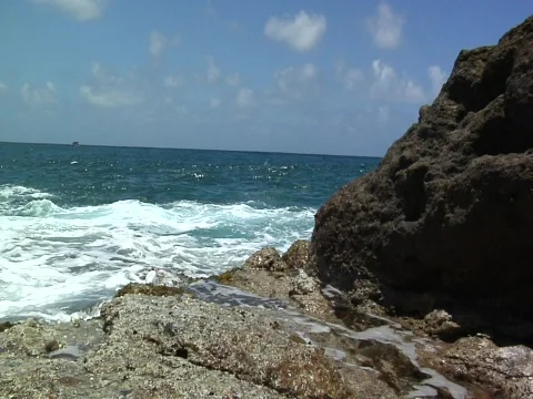 Ocean spray Stock Footage 708901