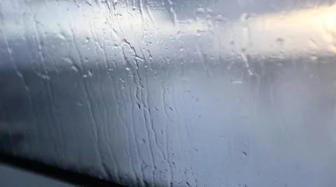 Ocean Spray hitting the boat window Stock Footage 55531927