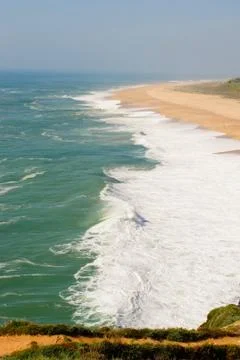 Ocean in spring Stock Photos