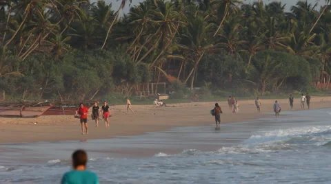 Ocean, Sri Lanka Vídeo Stock 1159938